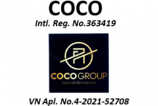 Applied-for mark  “COCOGROUP..., figure” is being opposed